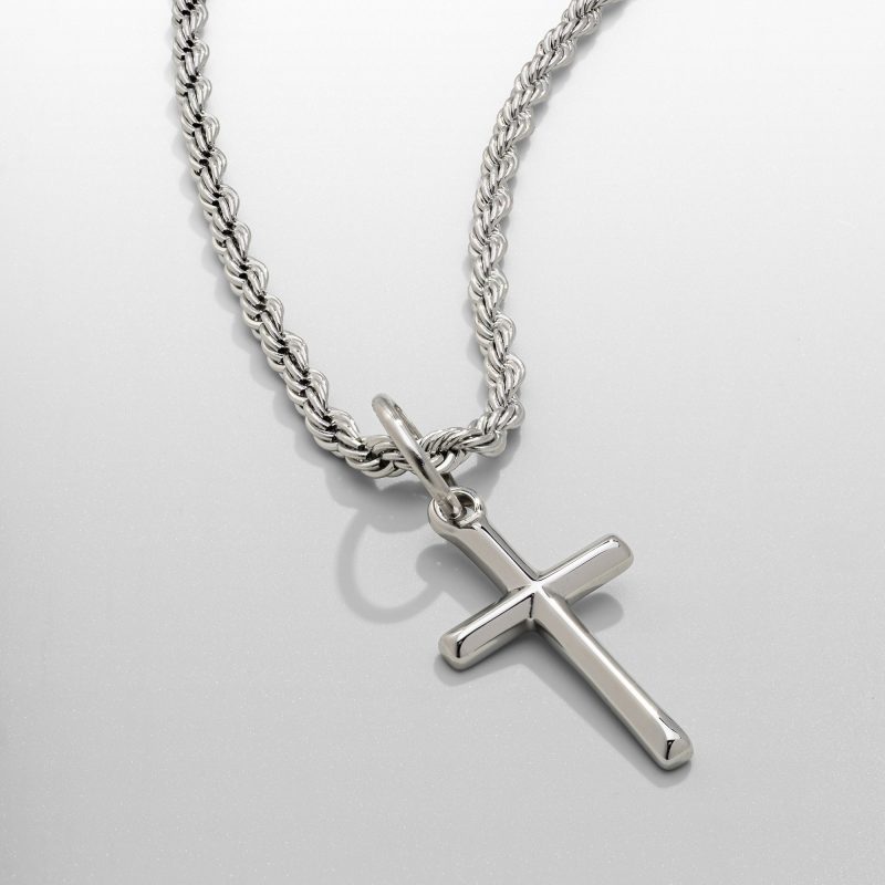 cross pendant silver