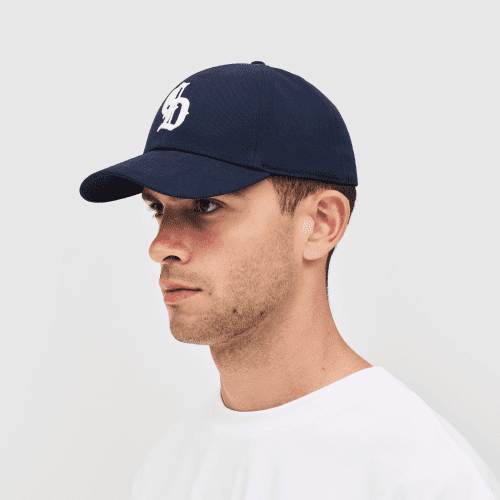 navy cap angle