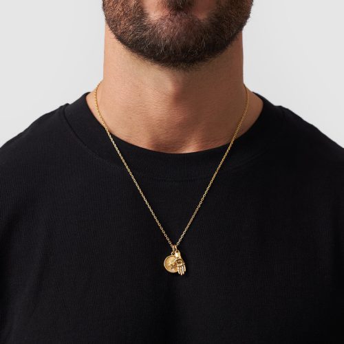 nocturnal pendant gold front