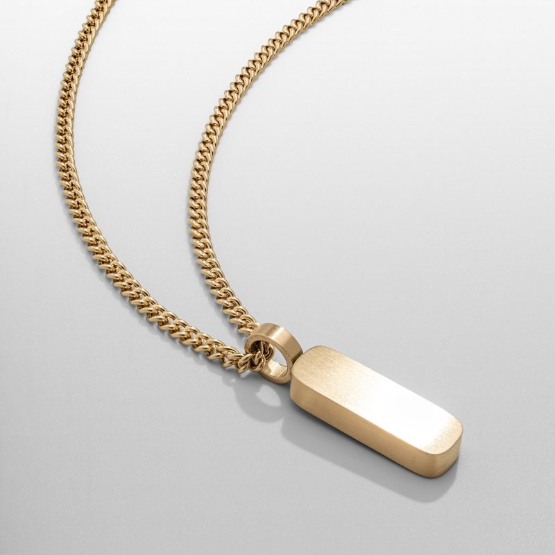 totem pendant gold